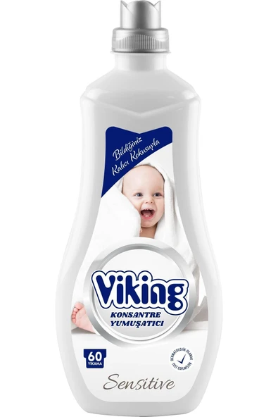Konsantre Çamaşır Yumuşatıcısı Sensitive 1440 ml 6 Adet