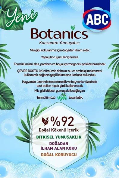 Konsantre Yumuşatıcı Botanıcs Eylül Güneşi 1440 Mlx3 Adet - 3