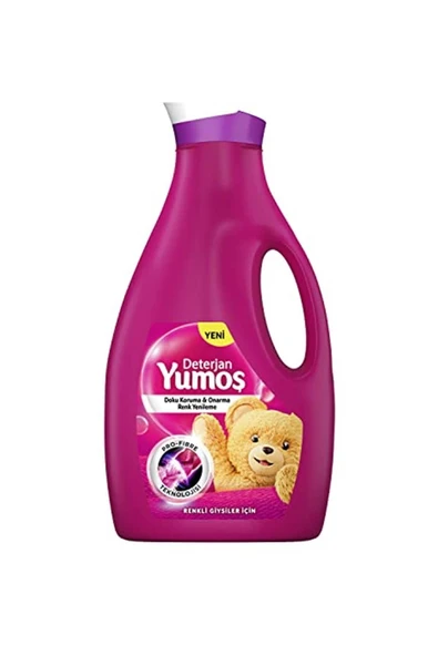 Sıvı Bakım Çamaşır Deterjanı Renkli Giysiler 42 Yıkama 2520 Ml
