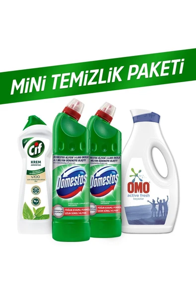 Cif - Domestos - Omo Temizlik Paketi