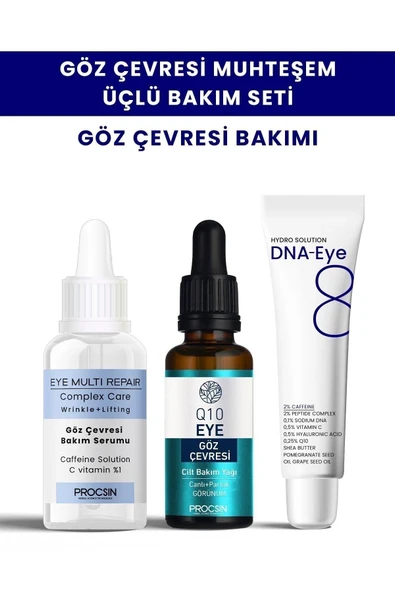 PROCSIN Göz Çevresi Muhteşem Üçlü Bakım Seti
