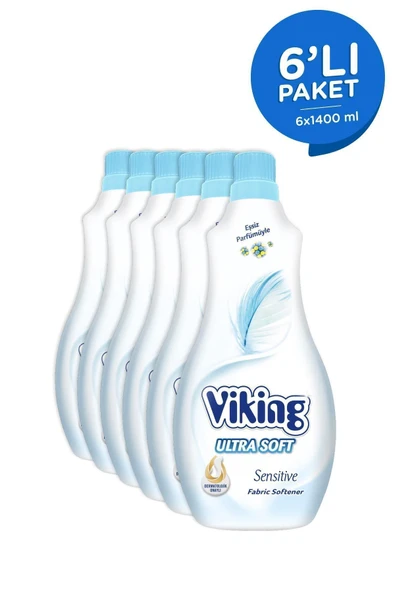 Yumuşatıcı Soft Sensitive 1400 ml 6 Adet