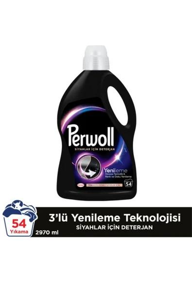 Sıvı Deterjan Yenileme Siyah 2x2.97L & Renkli 2x2.97L (216 Yıkama) – Siyah ve Renkli Çamaşırlar İçin - Resim 2
