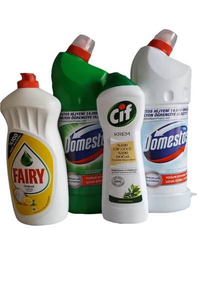 Faıry & Cif & Çamaşır Suyu Temizlik Seti - 2