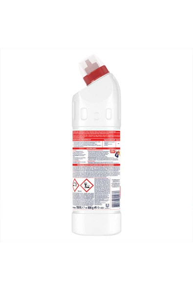 Yoğun Kıvamlı Çamaşır Suyu Kar Beyazı Maksimum Hijyen 750 ml 6 Adet - 8