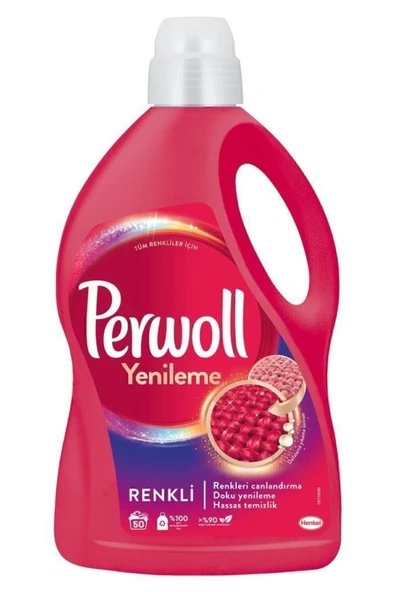 Perwoll Sıvı Çamaşır Deterjanı 2.970 L Renkli (104 Yıkama) + 2.75L Çiçek Cazibesi + Vernel 1440ml Şakayık - Resim 2