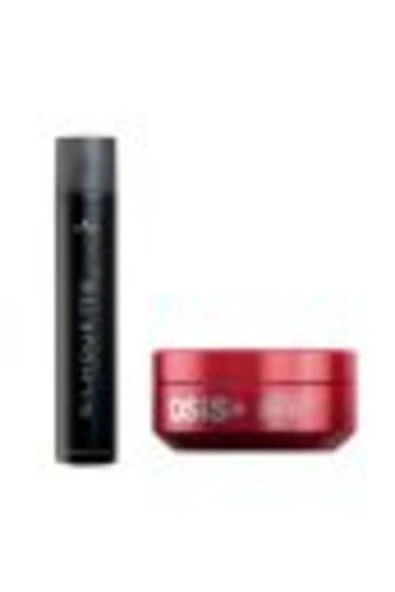 SCHWARZKOPF Osis 4 Mighty Matte Wax 85 Ml + Silhouettetutucu Sprey 500 M,,sekillendirici230253