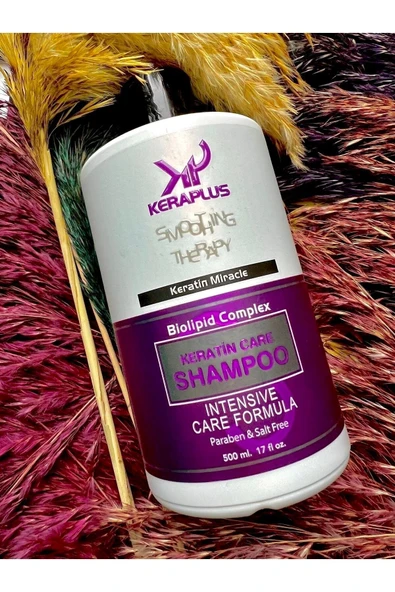 KERAPLUS Keratin Bakım Şampuanı 500 Ml Tuzsuz Sülfatsız - Resim 2
