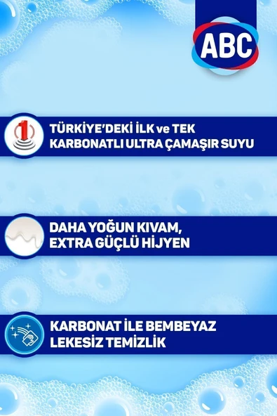 Ultra Çamaşır Suyu Karbonatlı 3250 Ml 2'li - 3