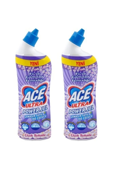 Ultra Power Jel Kıvamlı Çamaşır Suyu Çiçek Kokulu 810 gr 2'li