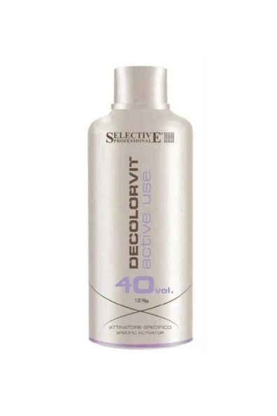 SELECTİVE PROFESSİONAL Decolorvit Active Use Oksidan 40 Volume 750 ml 1244207384078 - 1