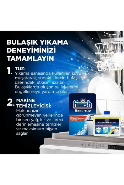Finish Parlatıcı Limon 400 Ml Bulaşık Makinesi  Parlatıcı & Kurutucu  Sıvı 400 ml - Resim 7