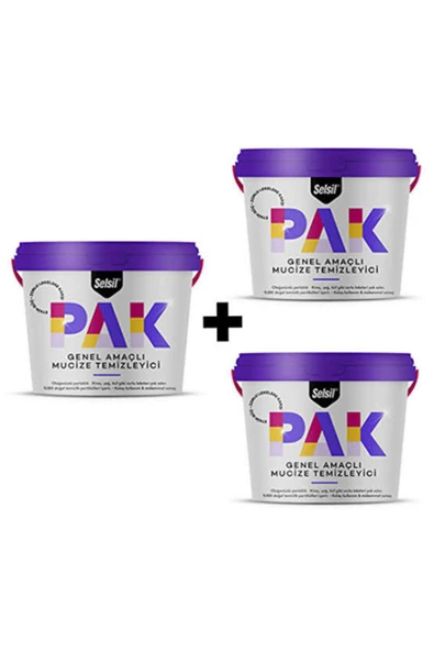 Pak 3 Adet Mucizevi Temizleyici 3 Lü Paket ürün görseli 1