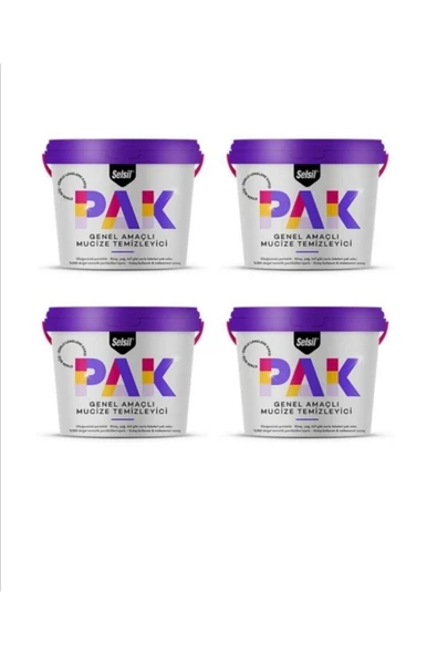 Pak Genel Amaçlı Mucizevi Temizleyici 4 Adet ×500gr