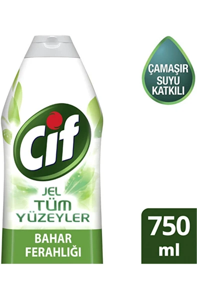 Jel Yüzey Temizleyici Tüm Yüzeyler Bahar Ferahlığı Çamaşır Suyu
