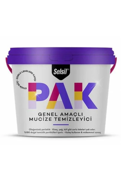 Pak Genel Ayakkabı Çaydanlık Temizleyici 2 Adet 500 gr