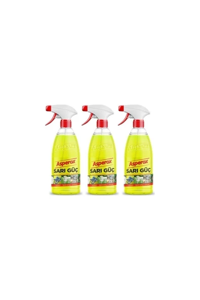Sarı Güç Çok Amaçlı Ultra Yağ Çözücü 1000 Ml X 3