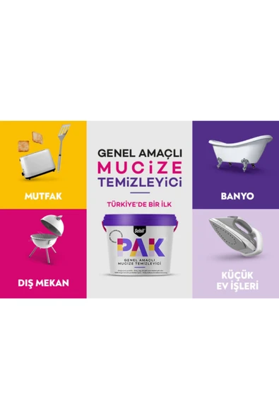 500 Gram Pak Genel Temizleyici - Ayakkabı Temizleyici - Çaydanlık Tencere Temizleyici