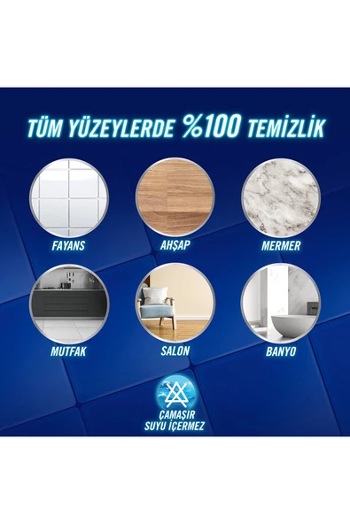Yüzey Temizleyici Çam 1500 Mlx1 Okyanus 1500 ml X1 Bahar Çiçekleri 1500 Mlx1 - 6