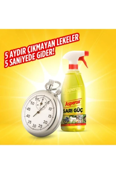 Ultra Sarı Güç Yağ Sökücü 1 Lt - Resim 2