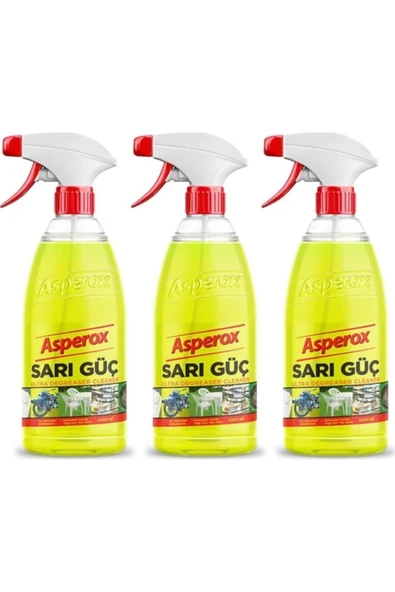 Ultra Sarı Güç Yağ Sökücü 1 Lt X3 Adet