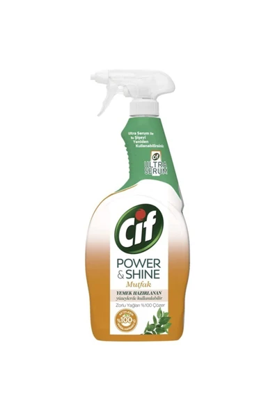 Power & Shine Sprey Temizleyici Mutfak Yağ Çözücü 750 Ml 1 Adet ürün görseli 1