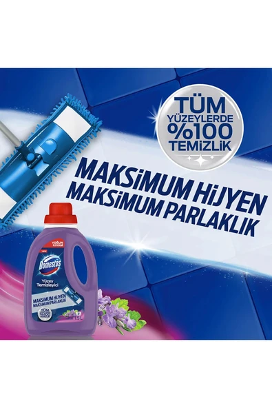Cif Gold 750ml Domestos Köpük Domestos Yüzey Temizleyici Bahar WC Blok Limon Dip Köşe Temizlik Seti - 3