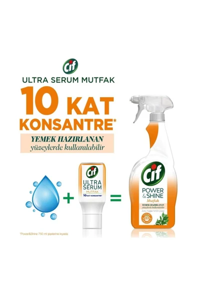 Ultra Serum Kapsül Mutfak Temizleyici 10 Kat Konsantre 70 Ml