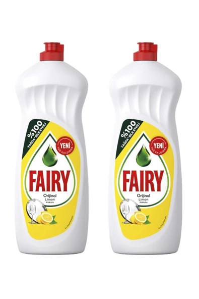 Fairy Sıvı Deterjan Limon 650 ml X 2 Adet ürün görseli 1