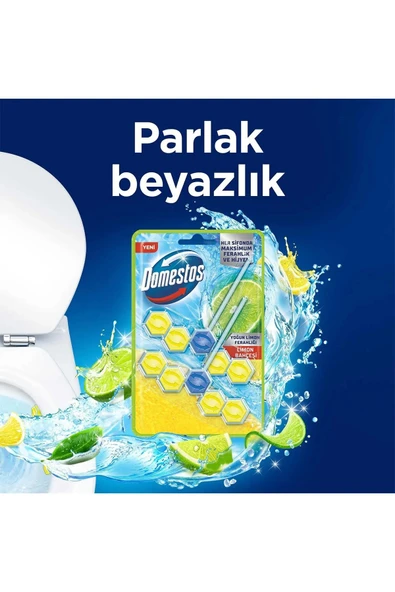 Cif Gold 750ml Domestos Köpük Domestos Yüzey Temizleyici Bahar WC Blok Limon Dip Köşe Temizlik Seti - 4