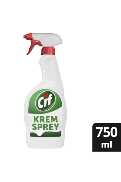 Krem Sprey %100 Krem Gücü Yağ, Kireç, Kir, Pas Sökücü Leke Çıkarıcı 750ml 1 Adet