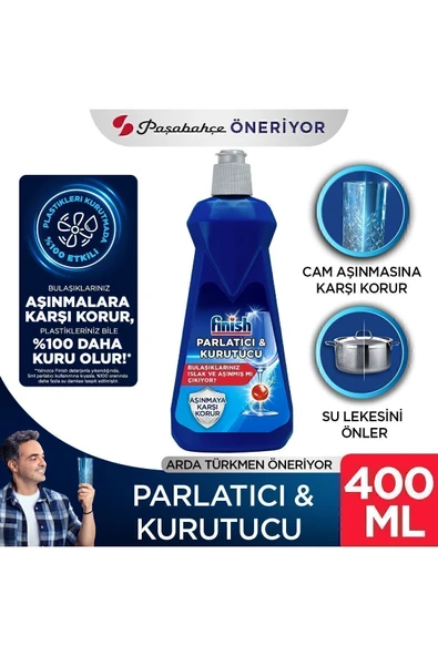 Finish Parlatıcı Limon 400 Ml Bulaşık Makinesi  Parlatıcı & Kurutucu  Sıvı 400 ml ürün görseli 1