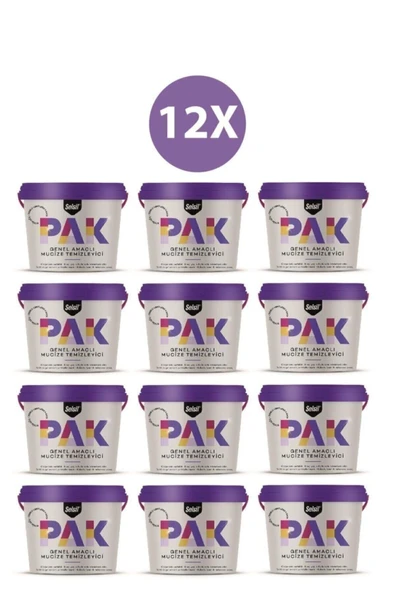 Pak Genel Amaçlı Mucize Temizleyici 12'li 500 Gr