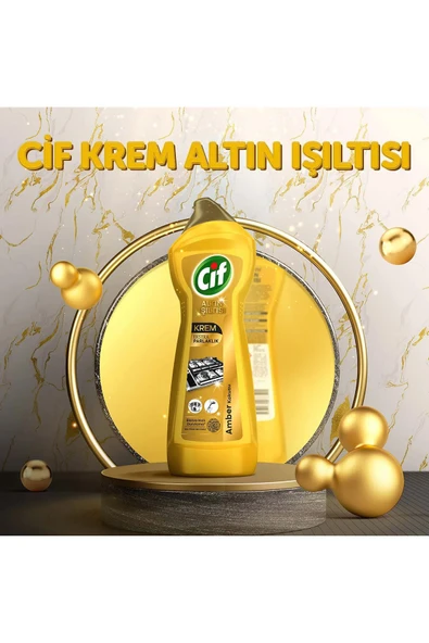 Cif Gold 750ml Domestos Köpük Domestos Yüzey Temizleyici Bahar WC Blok Limon Dip Köşe Temizlik Seti - 7