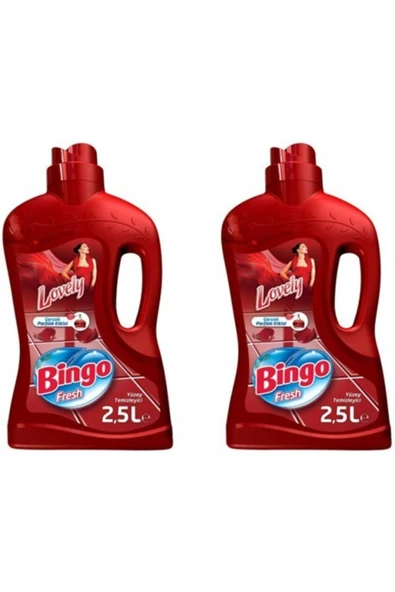 2 Adet Fresh Yüzey Temizleyici Lovely 2,5 lt