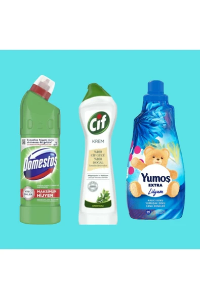 Yumoş Extra Lilyum - Dağ Esintisi - Cif Krem Amonyaklı ürün görseli 1