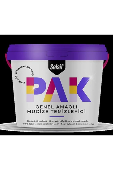 Pak Genel Amaçlı Mucize Temizleyici 500 gr 4 Adet - 3