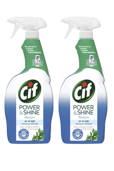 Power Shine Banyo 2 Adet X750 ml