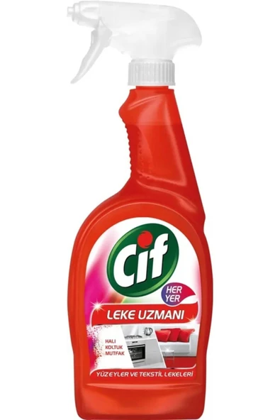 Cıf Sprey Kırmızı Heryer 750ml