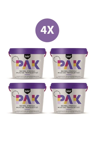 Pak Genel Amaçlı Mucize Temizleyici 4'lü 500 Gr ürün görseli 1
