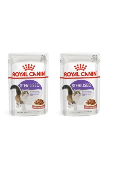 Royal Canin Sterilised 37 Kısır Kedi Yaş Mama 85 Gr 2 Li