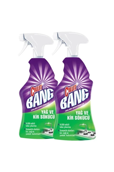 Mutfak Temizleyici Yağ Ve Kir Sökücü Sprey 2x750