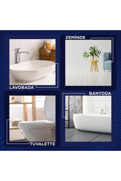 Evde Temizlik Paketi Krem Amonyak750 Ml+domestos 750ml+d2+ Jel 750 Ml+omo Sıvı Active 1690ml - 8