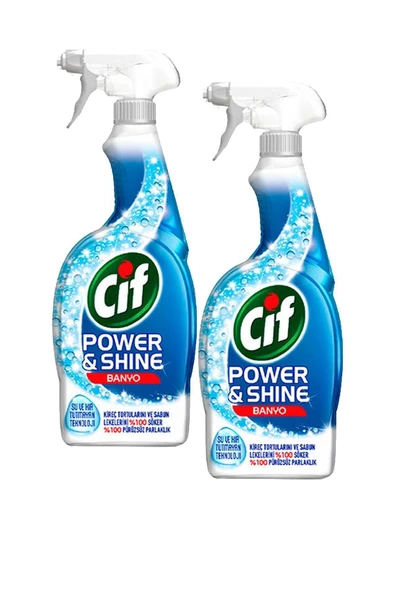 SNL-CİF SPREY POWER&SHİNE BANYO 750ML ( 2 ADET )