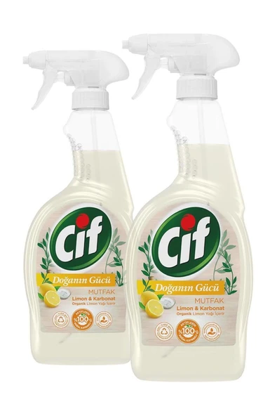 Doğanın Gücü Sprey Mutfak Limon & Karbonat 750 ml - 2'li paket