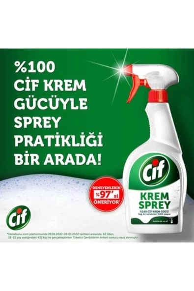 Krem Sprey %100 Krem Gücü 750 ml x 2 Adet - Resim 4