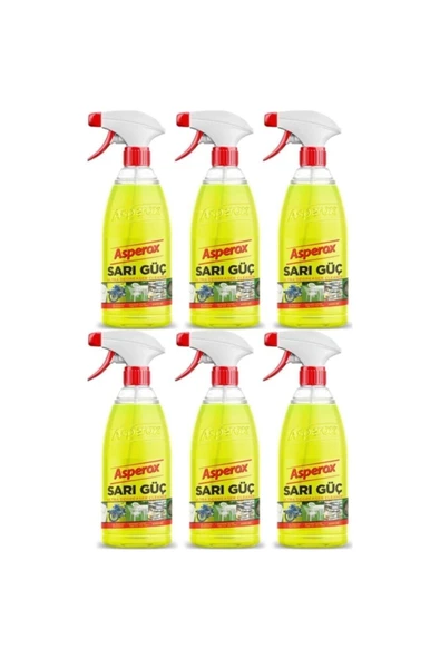 Sarı Güç Sprey 1000 ml X 6 Adet