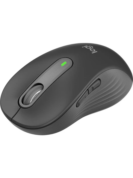 Logitech Signature M650 Büyük Boy Sağ El Için Sessiz Kablosuz Mouse - Siyah