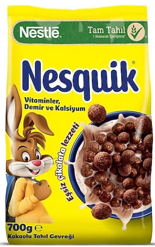 Nesquik Çikolatalı Mısır Gevreği 700 gr