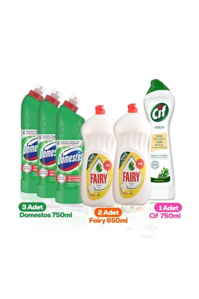 Fairy Cif Temizlik Seti